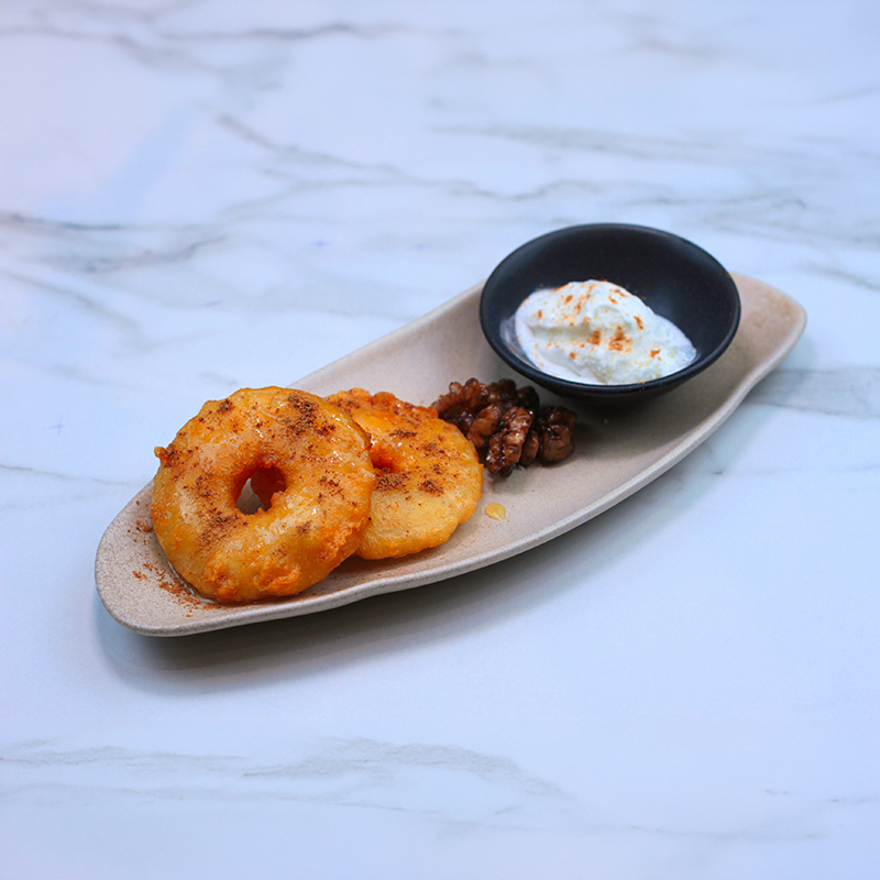 Tarçınlı Kızarmış Ananas