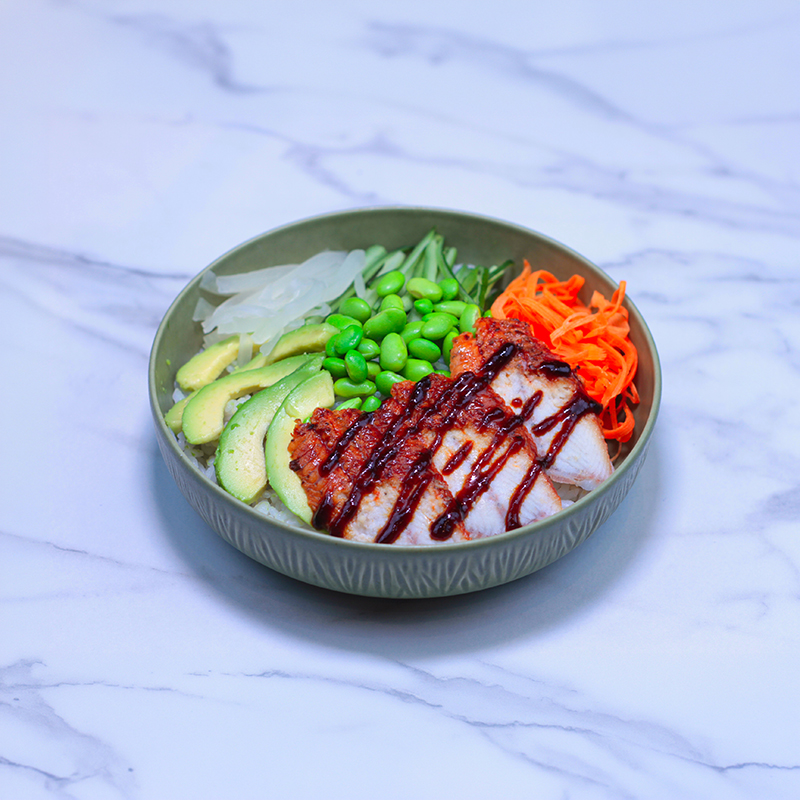 Teriyaki Soslu Tavuklı Bowl