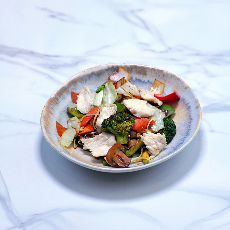 Karışık Sebzeli Tavuk